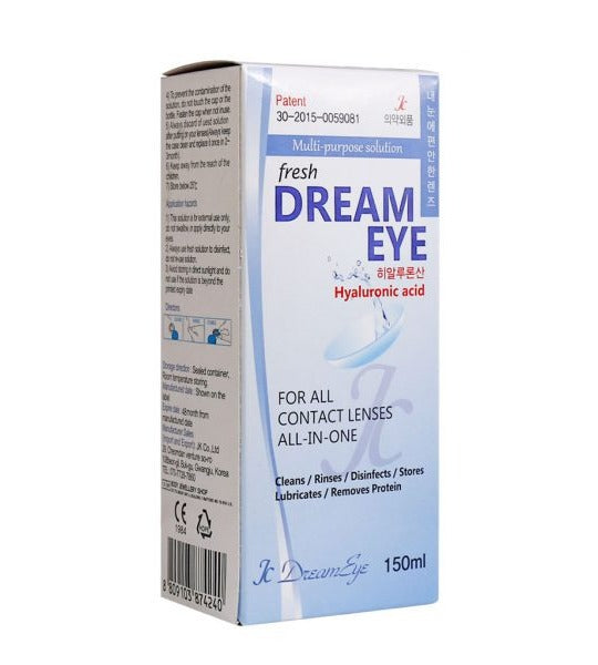 محلول عدسات fresh dream eye